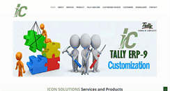 Desktop Screenshot of iconsolutions.co.in