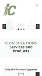Mobile Screenshot of iconsolutions.co.in