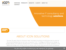 Tablet Screenshot of iconsolutions.com